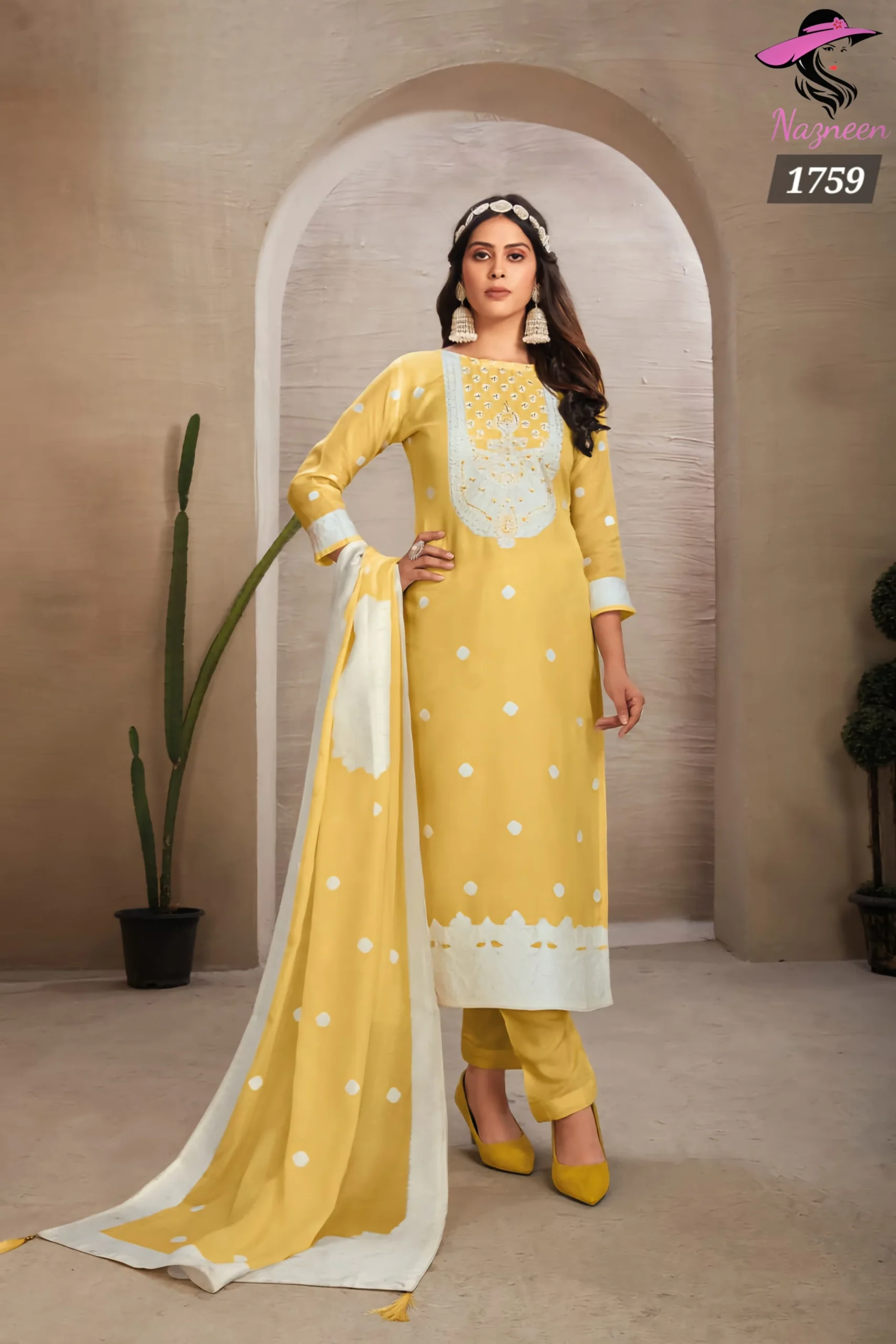 Nazneen Sparkle Pure Organic Wholesale Fancy Readymade Salwar Suit Catalog — Wholesale Dress Material, MPA wholesale from Surat - Gallery Image 3
